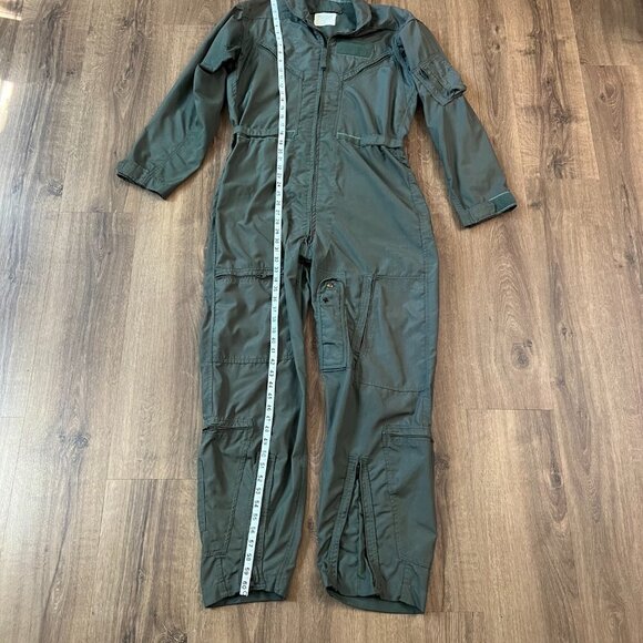 Vintage Aircrew Coveralls Flyers Flight Suit Vanderbilt CWU 27P Sz 42L - Picture 11 of 15